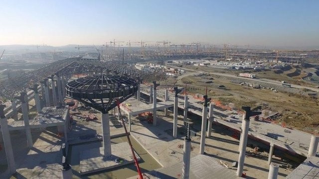 İstanbul Yeni Havalimanı'nın yüzde 71'i tamamlandı