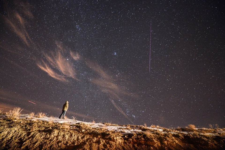 Türkiye'den 'Geminid' manzaraları