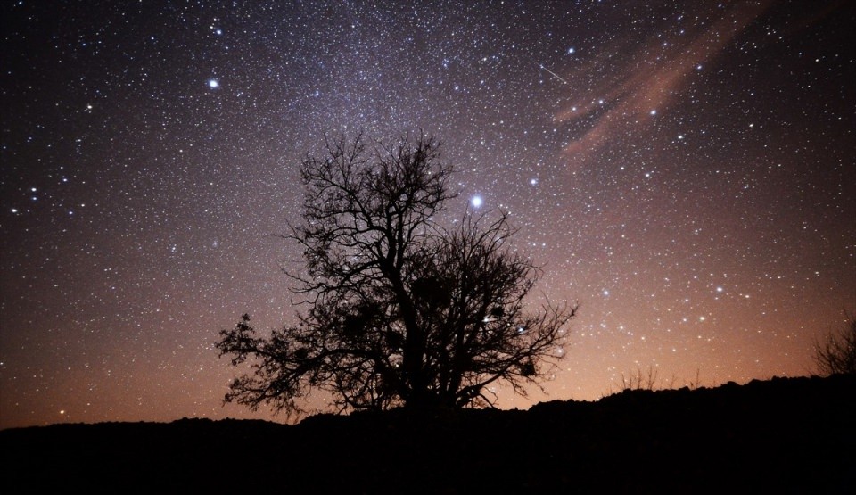 Türkiye'den 'Geminid' manzaraları