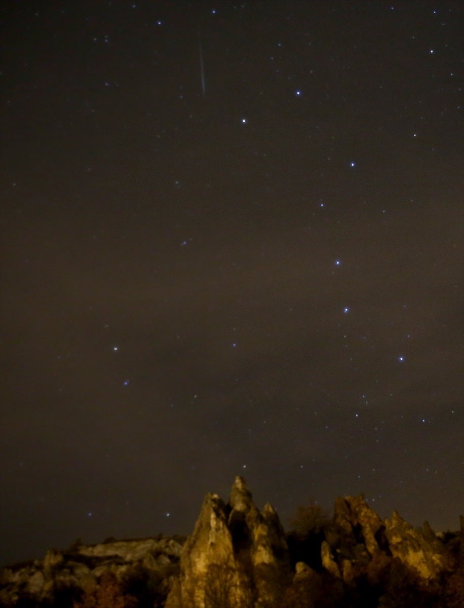 Türkiye'den 'Geminid' manzaraları