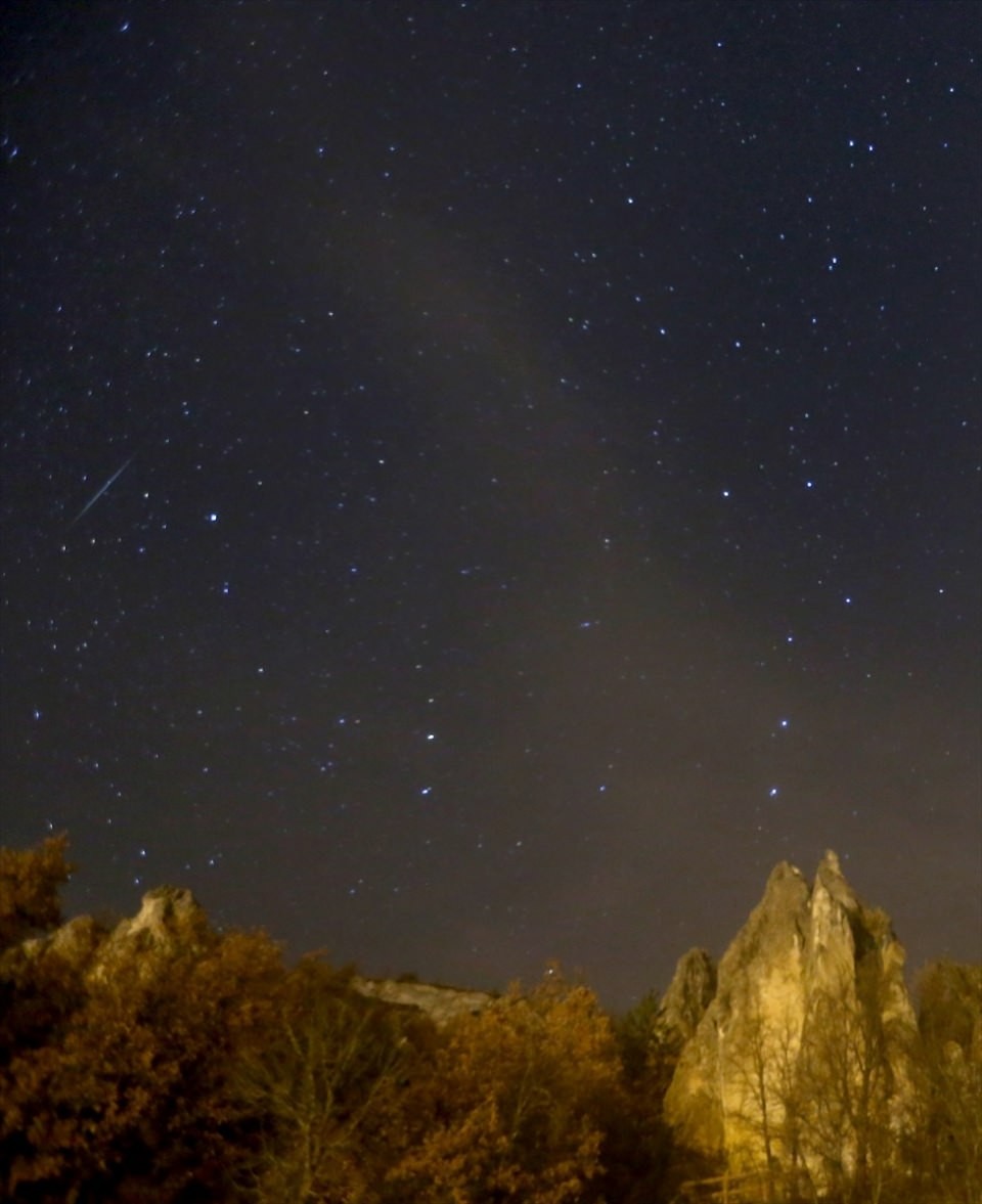 Türkiye'den 'Geminid' manzaraları