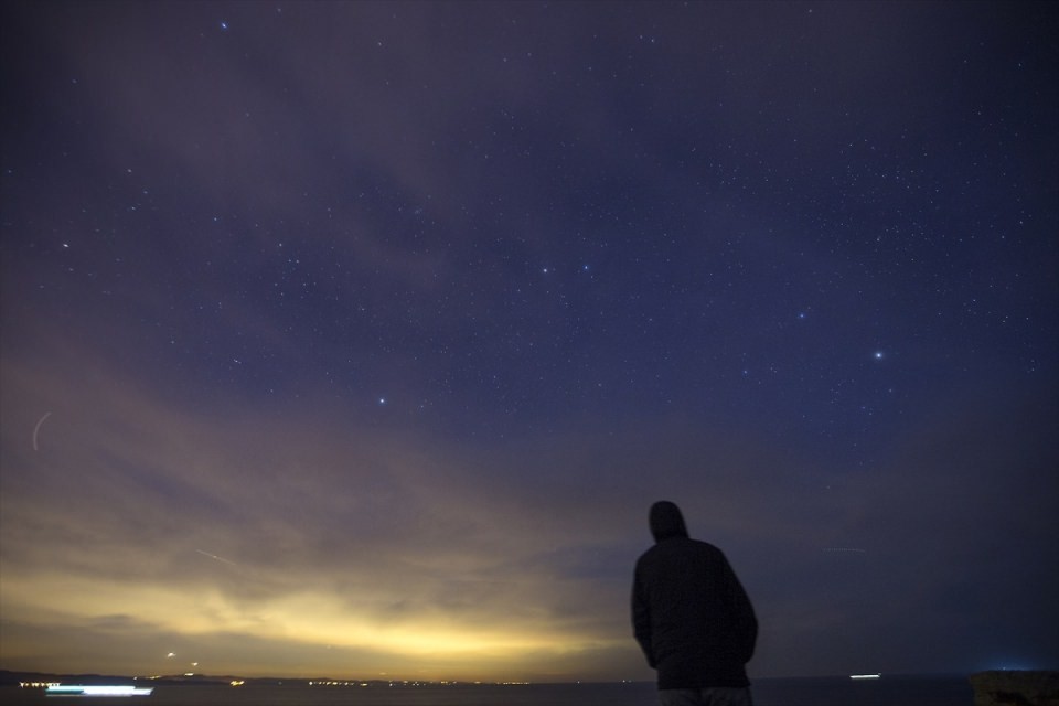 Türkiye'den 'Geminid' manzaraları