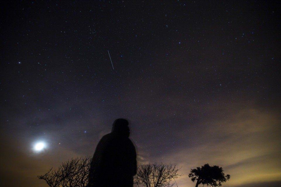 Türkiye'den 'Geminid' manzaraları