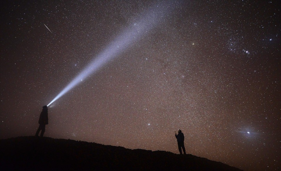 Türkiye'den 'Geminid' manzaraları