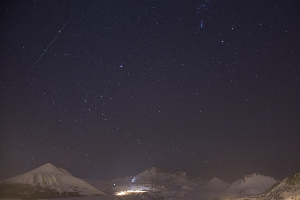 Türkiye'den 'Geminid' manzaraları