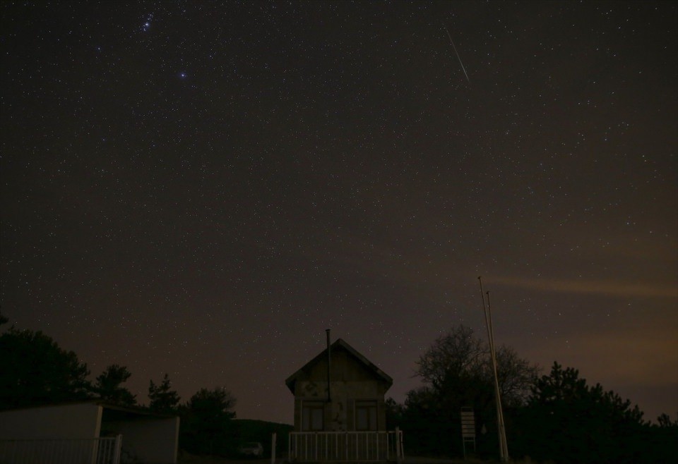 Türkiye'den 'Geminid' manzaraları