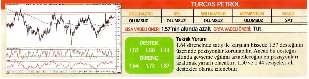 22 hisselik teknik analiz