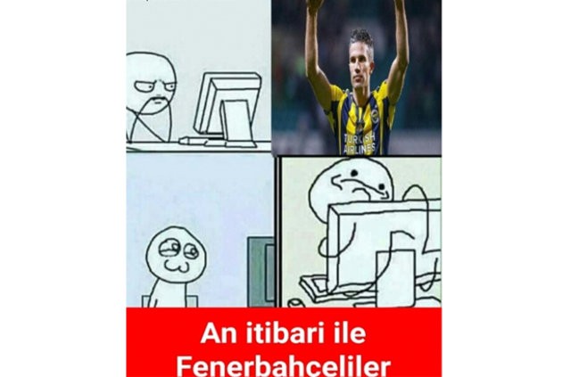 Beşiktaş - Fenerbahçe derbi capsleri...