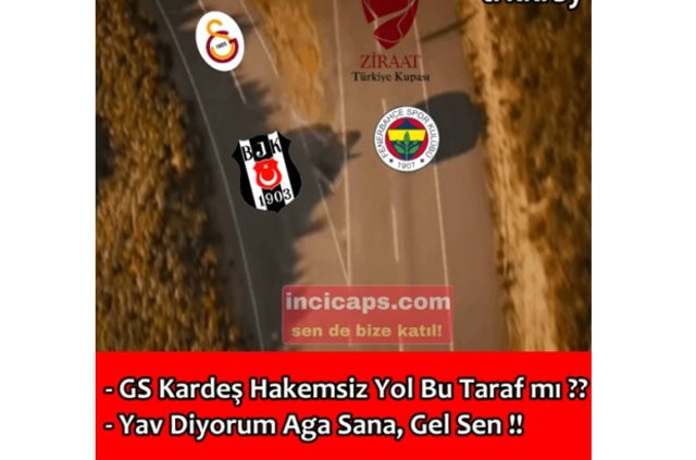 Beşiktaş - Fenerbahçe derbi capsleri...