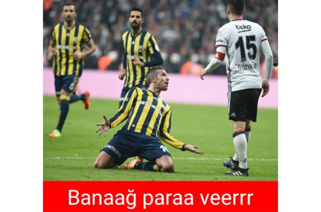 Beşiktaş - Fenerbahçe derbi capsleri...