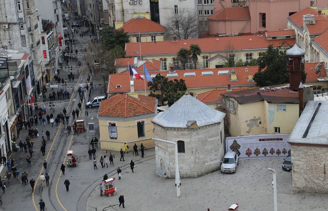 İşte cami yapılınca Taksim'in görünüşü