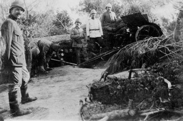 TSK, Çanakkale Zaferi'ne ait fotoğraflar paylaştı