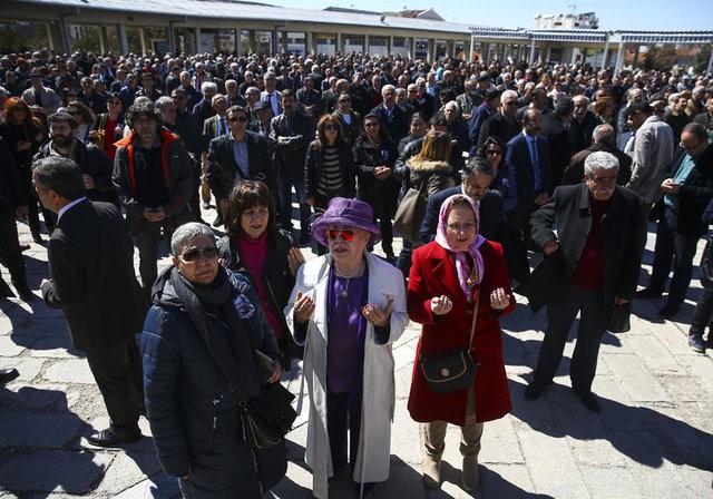 Tayfun Talipoğlu'nun cenaze töreninden kareler