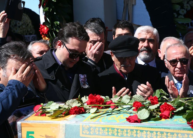 Tayfun Talipoğlu'nun cenaze töreninden kareler