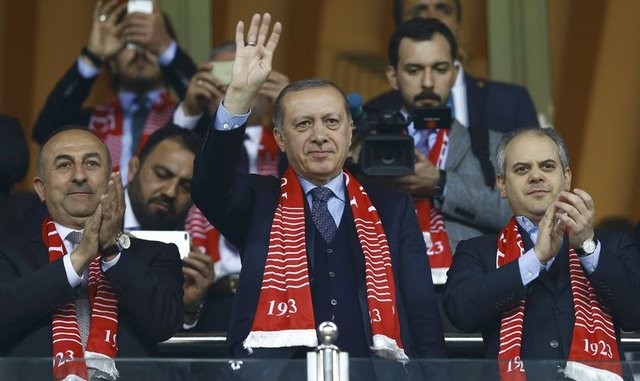 Erdoğan'dan Milli Takım'a moral dopingi