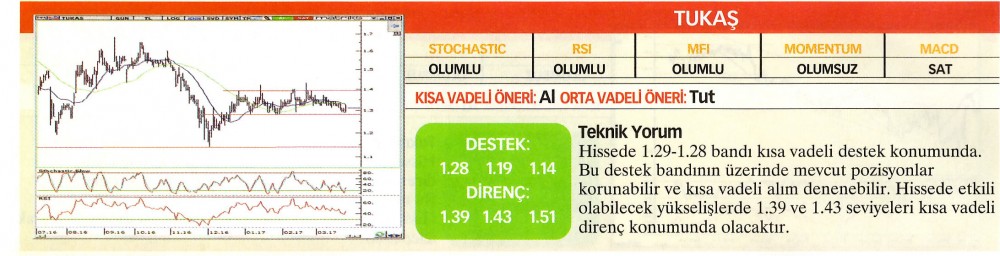 22 hisselik teknik analiz