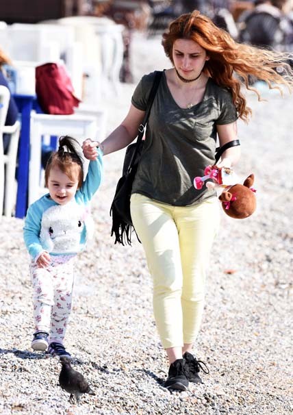 Bodrum'da sıcak hava keyfi! 'Cennette gibiyiz...'