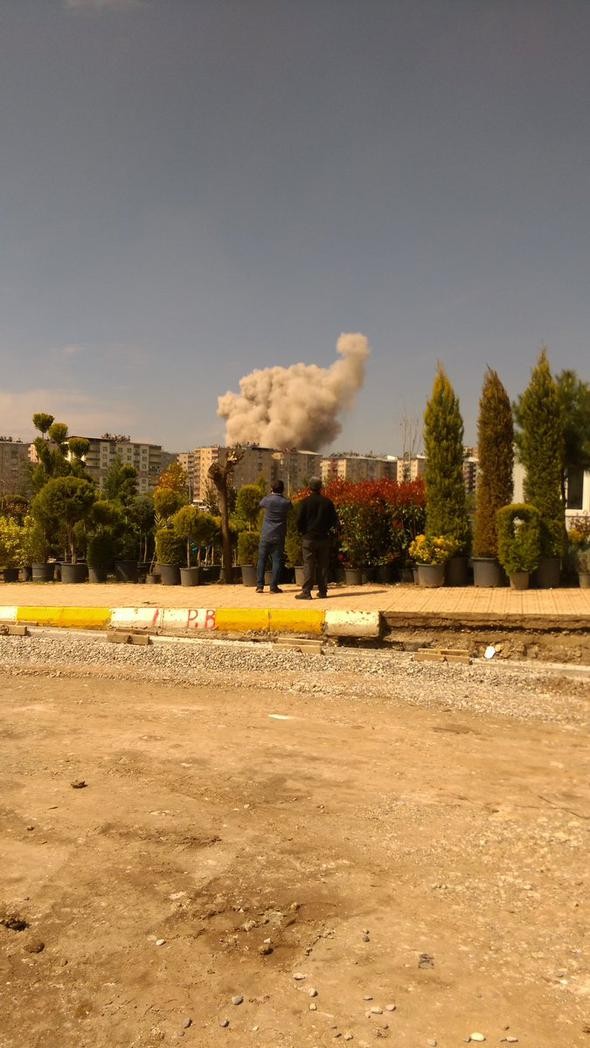 Diyarbakır'da şiddetli patlama