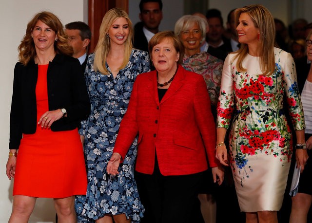 Ivanka Trump'a Berlin'de büyük şok