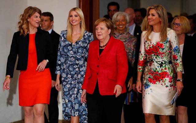 Ivanka Trump'a Berlin'de büyük şok