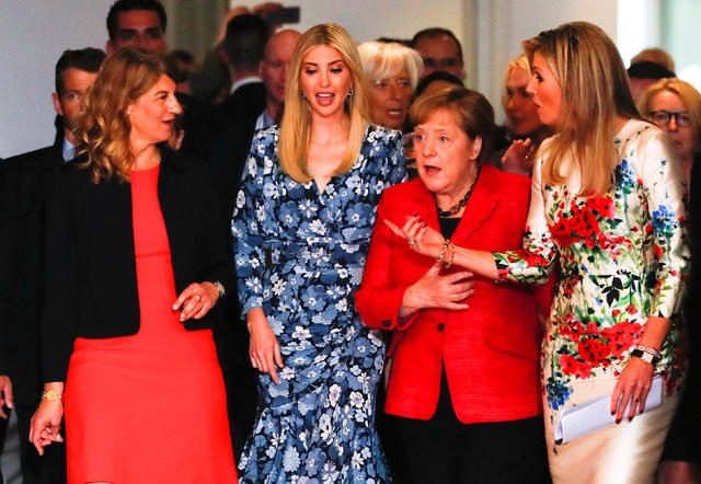 Ivanka Trump'a Berlin'de büyük şok