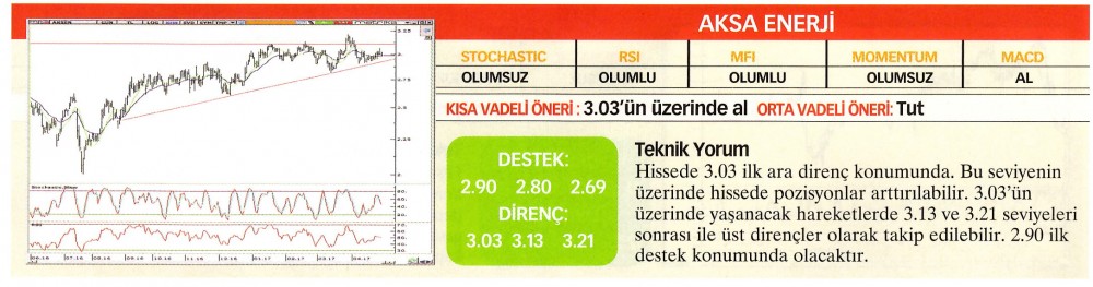 21 hisselik teknik analiz