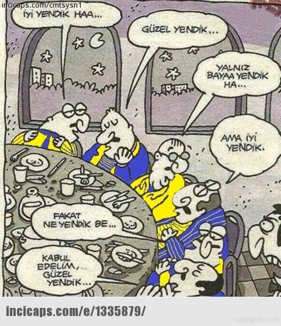 Fenerbahçe - Olympiakos maçının capsleri