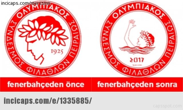 Fenerbahçe - Olympiakos maçının capsleri