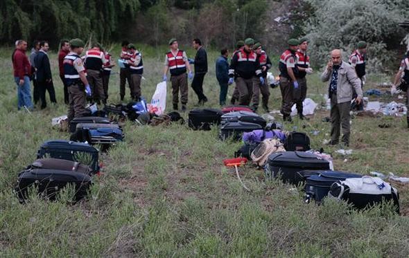 Ankara'daki korkunç kazadan ilk görüntüler