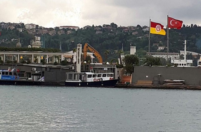 İşte Galatasaray Adası'nda yıkımdan ilk kareler