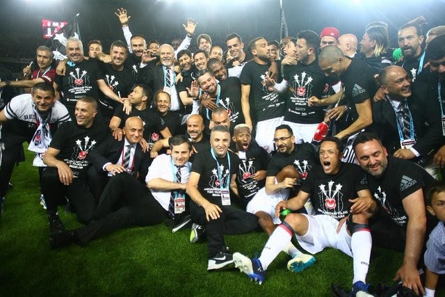 Gaziantep'te Beşiktaş'ın şampiyonluk coşkusu