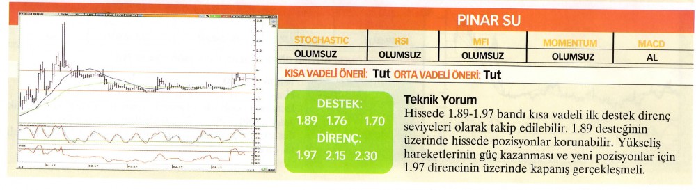 22 hisselik teknik analiz