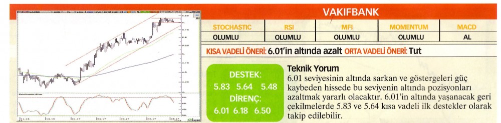 22 hisselik teknik analiz