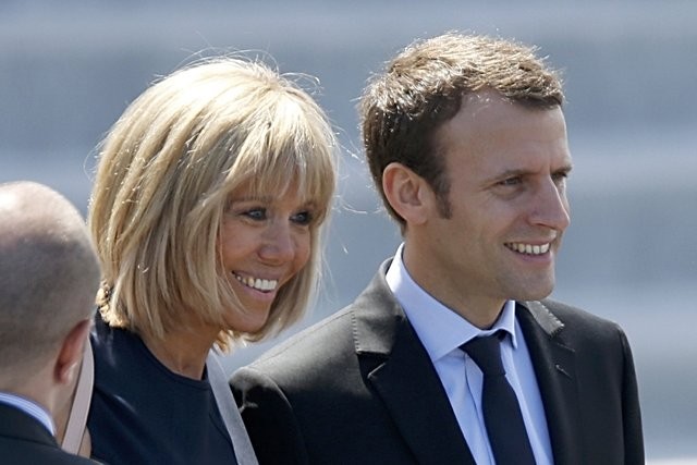 Fransa'nın yeni First Lady'si Brigitte Macron oldu