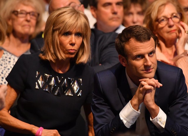 Fransa'nın yeni First Lady'si Brigitte Macron oldu