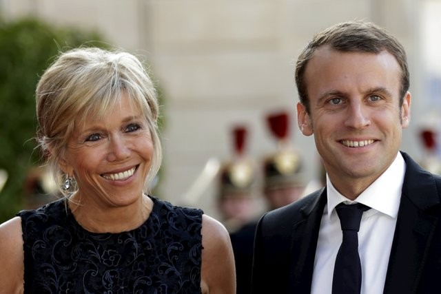 Fransa'nın yeni First Lady'si Brigitte Macron oldu