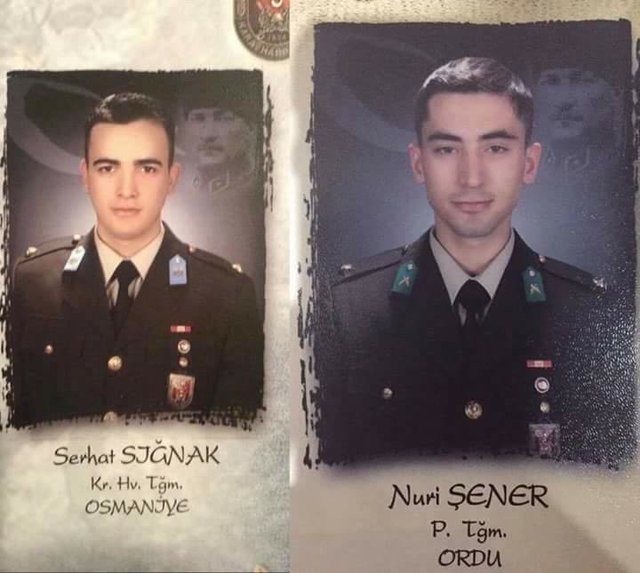 Şırnak'ta şehit olan askerlerin aile ocağına ateş düştü