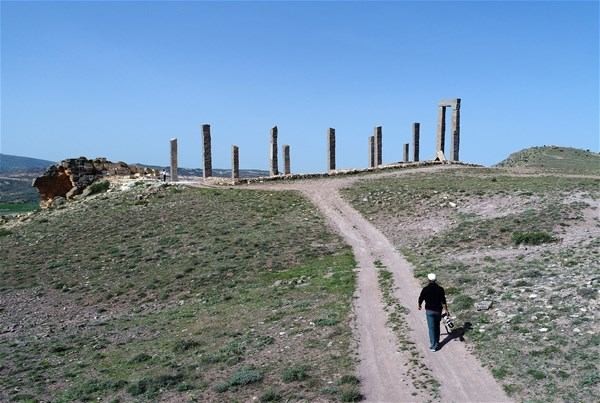 Kapadokya'nın uzaydan görülen heykelleri