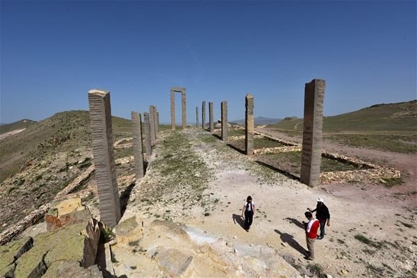 Kapadokya'nın uzaydan görülen heykelleri