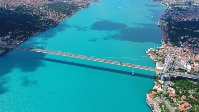 Marmara'daki bu gariplik uzaydan görülüyor 