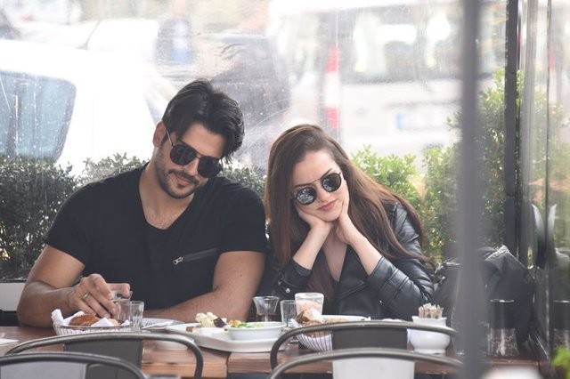 Evcen ve Özçivit'in düğününden ilk kareler