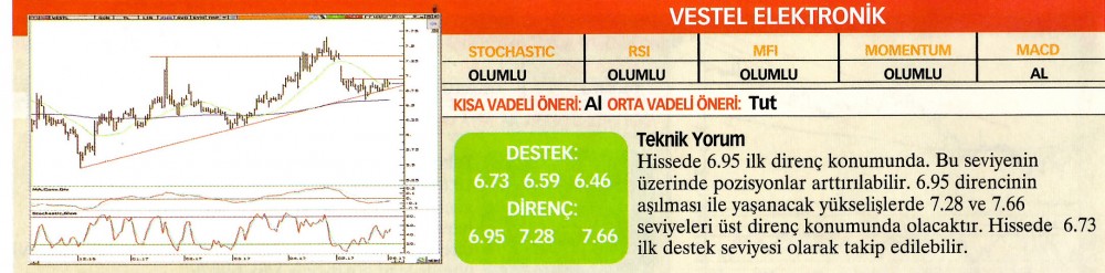 22 hisselik teknik analiz