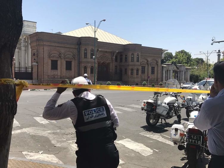 İran'da üst üste iki saldırı...işte o saldırıdan görüntüler