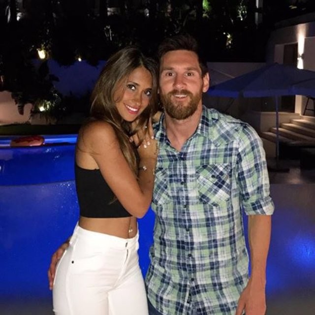 Lionel Messi ve Antonella Roccuzzo düğününden muhteşem kareler