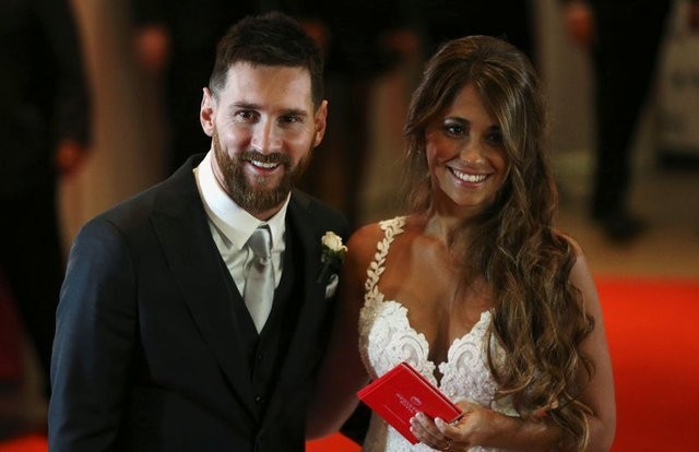 Lionel Messi ve Antonella Roccuzzo düğününden muhteşem kareler