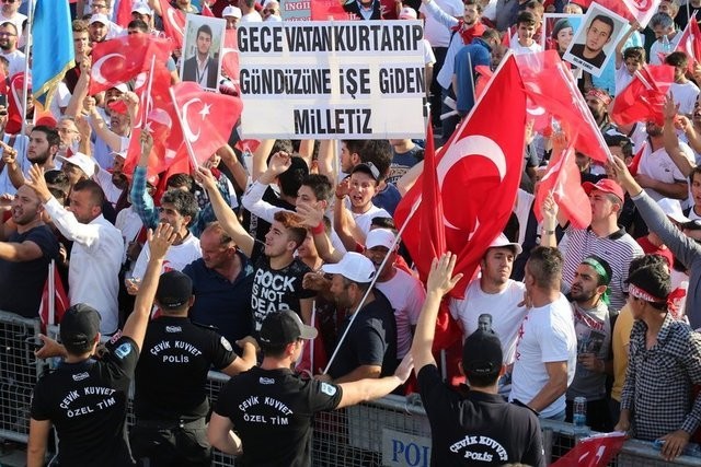 15 Temmuz Demokrasi ve Milli Birlik Günü'nden kareler