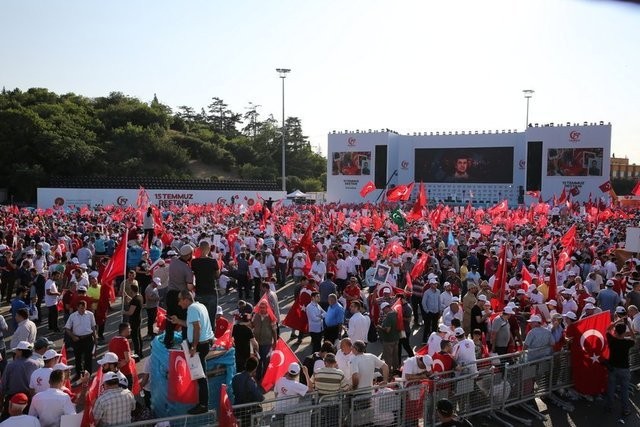 15 Temmuz Demokrasi ve Milli Birlik Günü'nden kareler