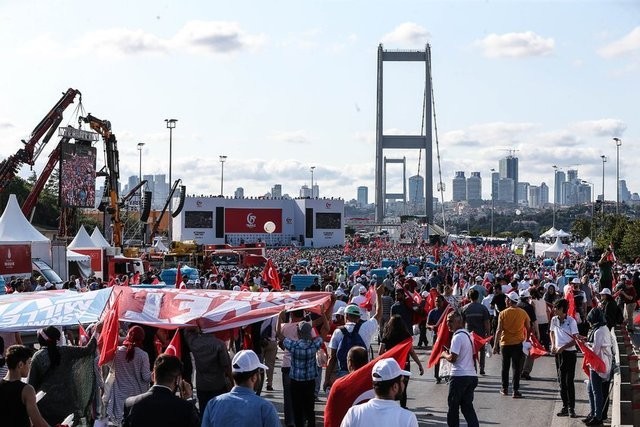 15 Temmuz Demokrasi ve Milli Birlik Günü'nden kareler