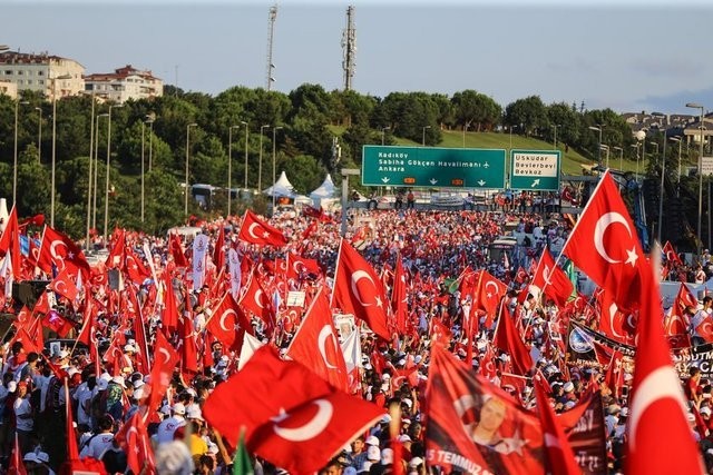 15 Temmuz Demokrasi ve Milli Birlik Günü'nden kareler