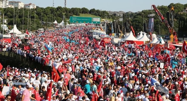 15 Temmuz Demokrasi ve Milli Birlik Günü'nden kareler